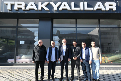 BTSO’dan Sektör Ziyareti: Başkan Burkay ve İsmail Kuş, Trakyalılar Kumaşçılık’ta İncelemelerde Bulundu