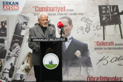 Osmangazi’de Öğretmenler Günü Buluşması: Köy Enstitülü Öğretmenin Sözleri Geceye Damga Vurdu