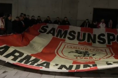 Samsunspor taraftarları İzlanda’da