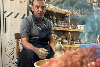 Yok olma tehlikesindeki çömlekçilik Van'da tek usta ile sürüyor