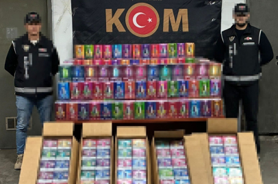 Okul çevrelerinde sıkı denetim! 34 bin kaçak elektronik sigara ele geçirildi