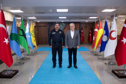 Ak Parti Bursa Milletvekili Ayhan Salman’dan Emniyet Müdürü Gökçe’ye Ziyaret