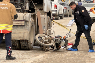 Hatay'da feci kaza: Anne ve 2 aylık bebeği tırın altında kaldı