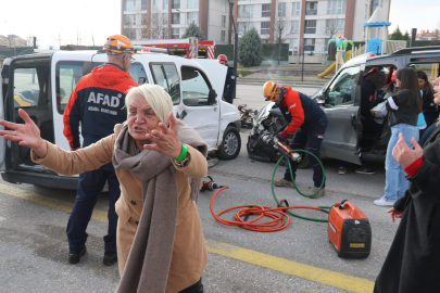 Eskişehir'de Yapılan Tatbikat Gerçeğini Aratmadı