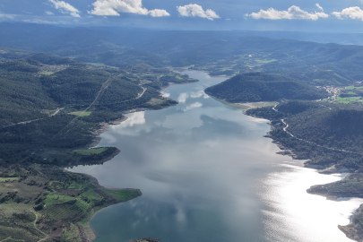 Çanakkale'de son yağışlarla birlikte barajlarda beklenen artış meydana geldi