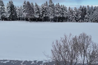 Uludağ'da Kar Santim Santim Eridi