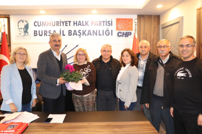 CHP Bursa İl Başkanlığı’na Emekli Sendikasından Ziyaret