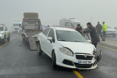 Tatvan’da Zincirleme Kaza