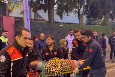 Yolun Karşısına Geçmek İsterken Motosiklet Çarptı