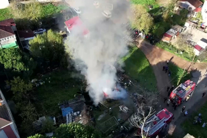 Gecekondu Alevlere Teslim Oldu