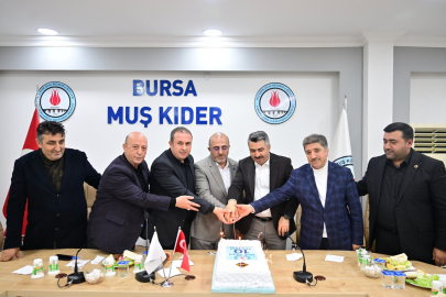 Bursa ve Muş Arasında Gönülden Kurulan Bağın 10. Yılı Kutlandı