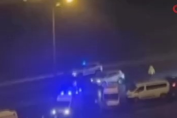 Eyüpsultan’da yağış nedeniyle 7 araç birbirine girdi