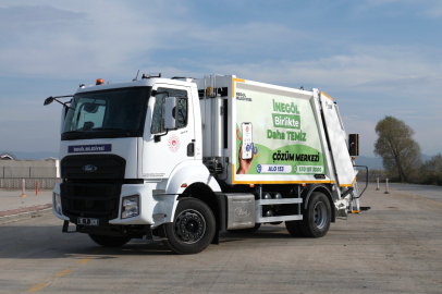 İnegöl’de Temizlik Hizmetlerine Yapay Zekâ Destekli 4 Yeni Araç