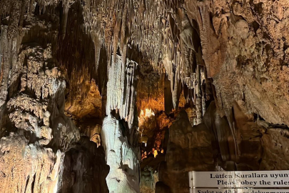 Alanya Damlataş Mağarası'nı 2025'te 270 bin turist ziyaret etti