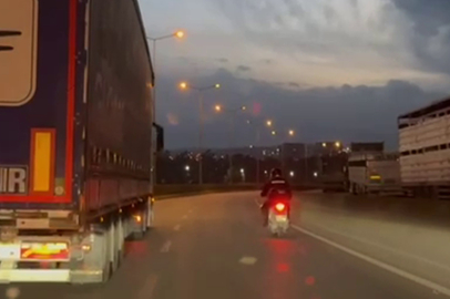 Tır şoföründen örnek davranış