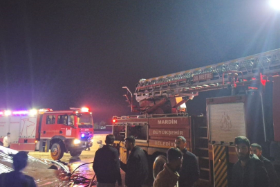 Mısır Kurutma Tesisi Alevlere Teslim Oldu