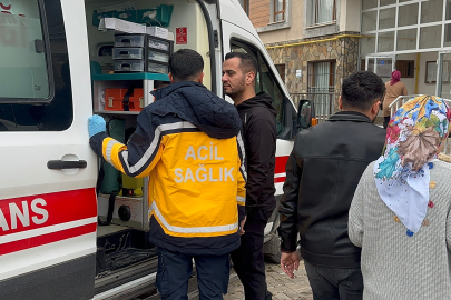 Evde Çıkan Yangın Korkuya Neden Oldu