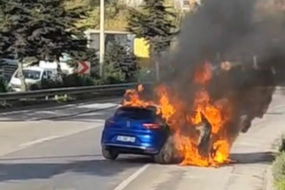 Musaba’nın Aracı Alev Aldı, Futbolcu Ölümden Döndü