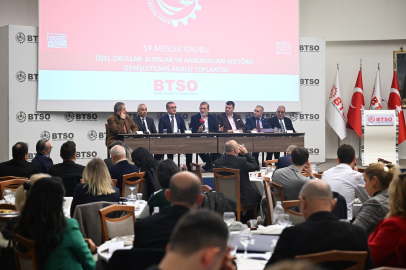 BTSO’da eğitim sektörünün geleceği konuşuldu