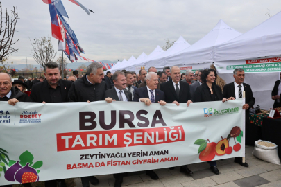 Bursa Tarım Şenliği’nde Üreticiye Destek Mesajı: “Bereket Üreticimizle Büyüyor”