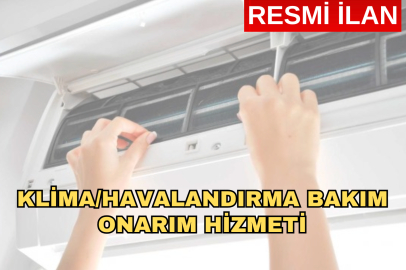 KLİMA/HAVALANDIRMA BAKIM ONARIM HİZMETİ