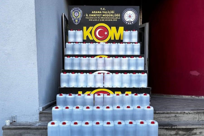 Adana'da Kaçak Alkole Geçit Yok