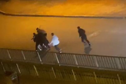 Karabük’te bir genç, 4 kişi tarafından böyle darbedildi