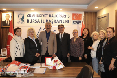 Kastamonulular Derneği’nden CHP Bursa İl Başkanlığı’na Ziyaret