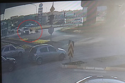 Otomobil Motosiklete Çarptı: 1 Yaralı