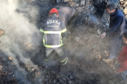 85 Yaşındaki Yaşlı Kadın Yangında Can Verdi