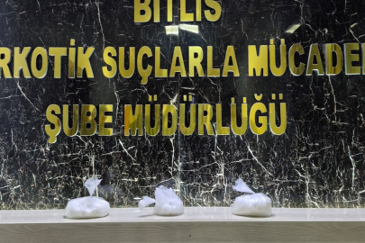 Bitlis'te Uyuşturucu Operasyonu