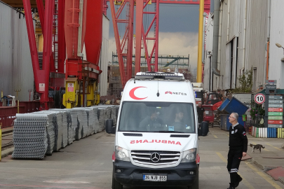 Tersanede İskele Çöktü: Yaralılar Var