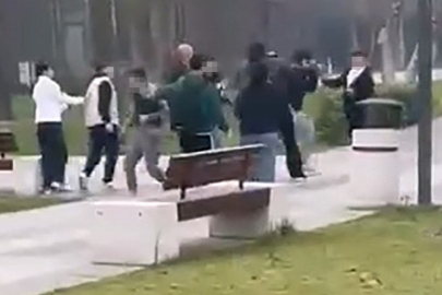 İki grup arasında başlayan tartışma kısa sürede kavgaya dönüştü