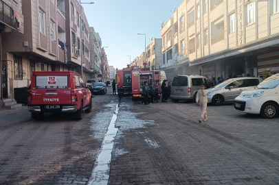 Mobilya dükkanında korkutan yangın