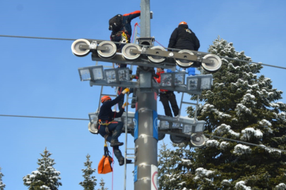 AFAD ve Jandarma, ekipleri Uludağ’da kışa hazır