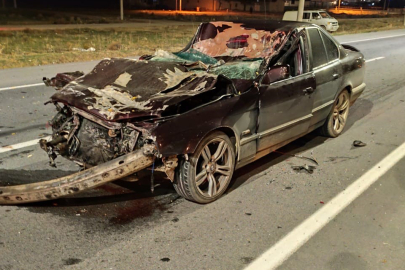 Otomobil Tıra Arkadan Çarptı: 1 Ağır Yaralı