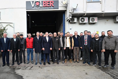 BTSO Başkanı İbrahim Burkay’dan Volber Kalıp’a Ziyaret