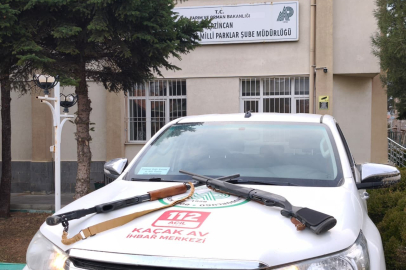 Erzincan'da Yasa Dışı Avcılıkla Mücadele