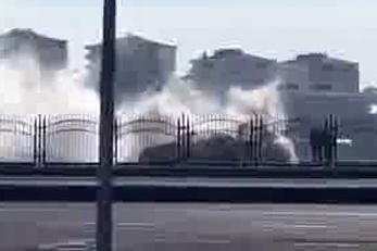 Seyir Halindeki Taksi Alev Alev Yandı