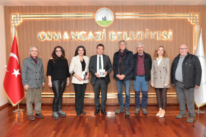 Osmangazi Belediye Başkanı Aydın, Yeni Kuşak Köy Enstitülüler Derneği’ni Ağırladı