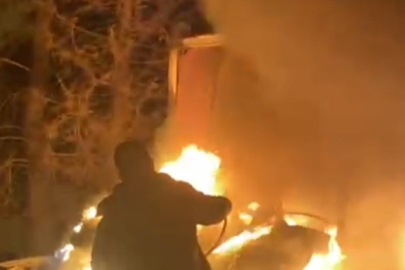 Bursa'da sigara izmariti nedeniyle çıkan yangın paniğe neden oldu