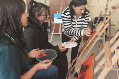 Tuncelili gençler zararlı alışkanlıklardan fırçayla uzaklaşıyor