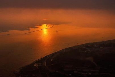 İstanbul Boğazı'nda Dron ile Görüntülenen Hava Kirliliği Endişe Yarattı