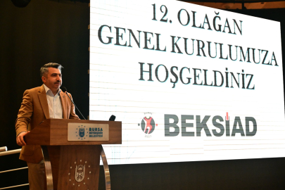 Yıldırım Belediye Başkanı Yılmaz, BEKSİAD’ın 12. Olağan Genel Kurulu’nda İş Dünyasıyla Buluştu