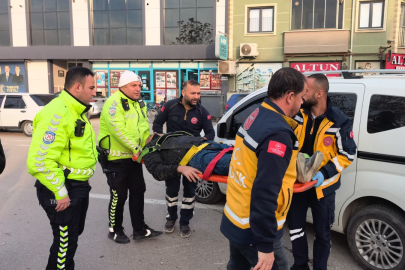 5 dakikada önce taburcu oldu kazada yaralandı