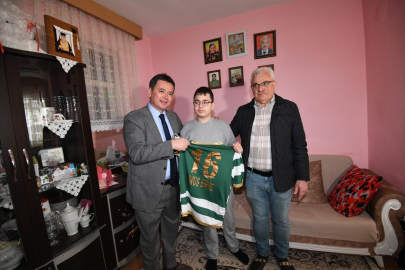 Başkan Aydın, özel bireyin mutluluğuna ortak oldu