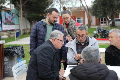 Başkan Deniz Dalgıç, Güzelyalı’da Vatandaşlarla Bir Araya Geldi
