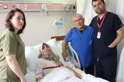 Karnı şişince fark etti: 6 kiloluk kitle çıktı