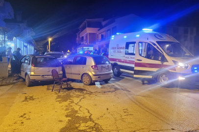 Balıkesir'de Kavşakta Zincirleme Kaza