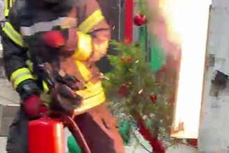 Trafoda Çıkan Parlama Panik Yarattı